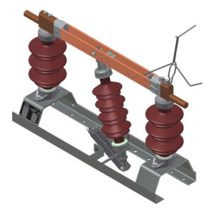 Seccionador rotura vertical TFS 12kV – 52kV media tensión