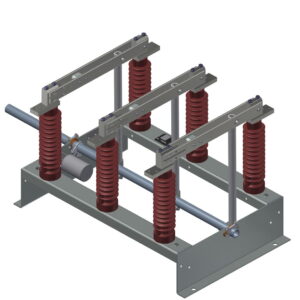 Seccionador de rotura vertical TIS 24kV – 52kV - Seccionador para media tensión exteriores e interiores