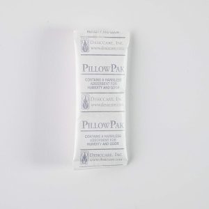 Silica Gel (Gel de silice) Pillow Paks, 10 Gramos (600 bolsitas individuales)