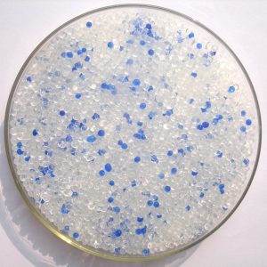 Silica gel blanca y azul